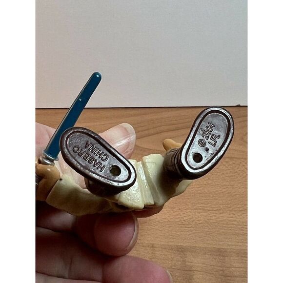 Galactic Heroes Obi-Wan Kenobi Toy Figurine Star Wars Revenge of Sith 2” 2004 - Picture 5 of 6